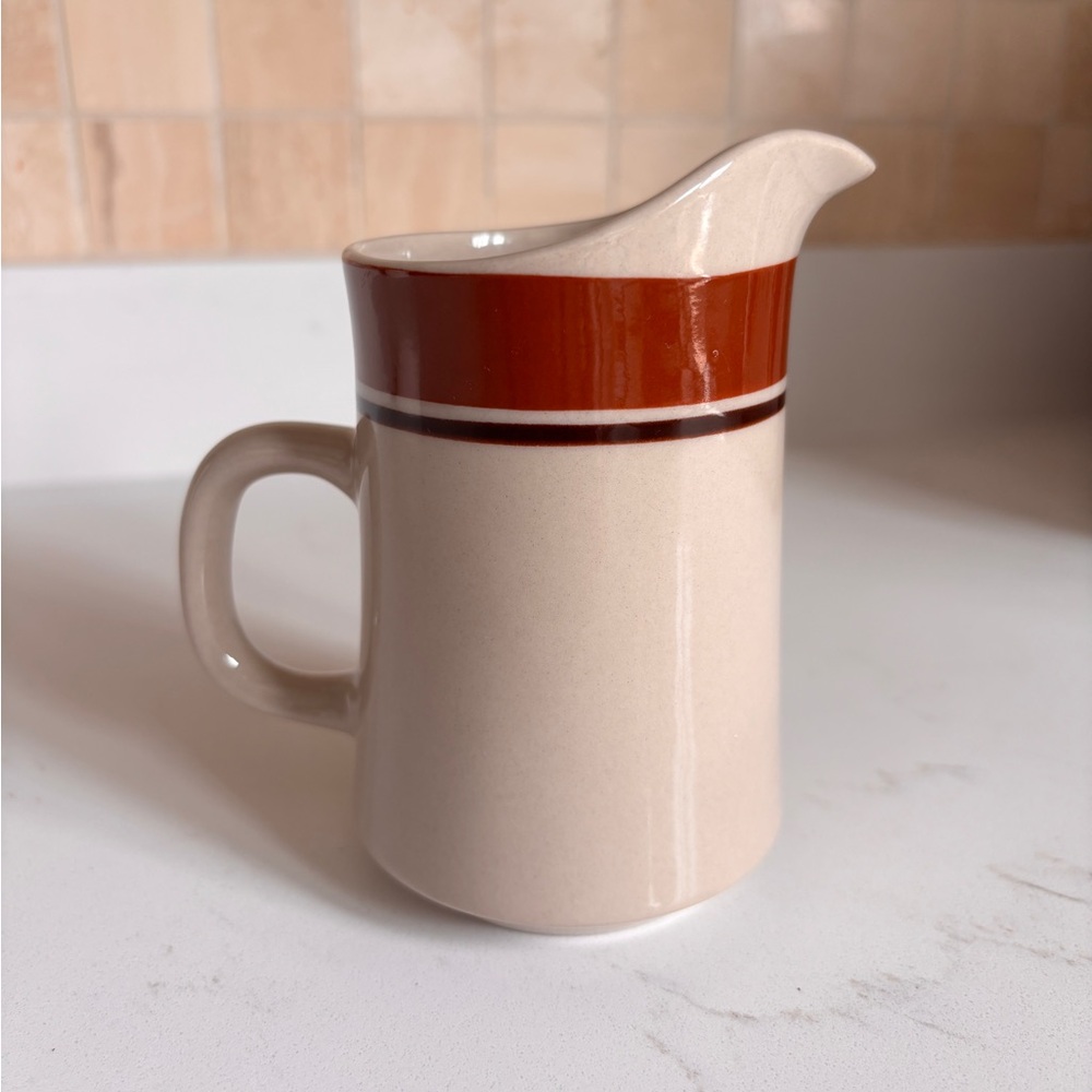 Carousel Stoneware Vintage Creamer